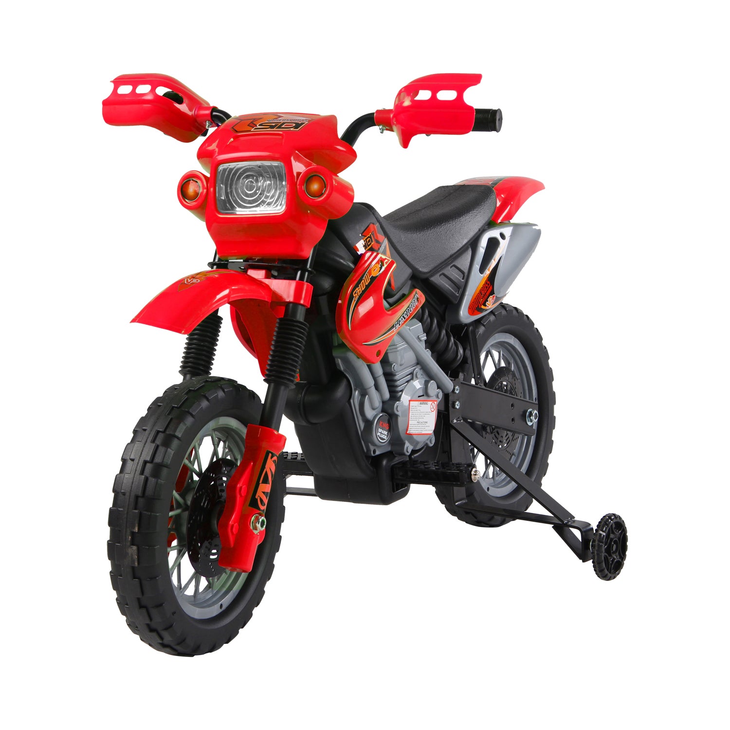 6v Kids Electric Motorbike Motorcycle Ride On For 3-6 Years | Red