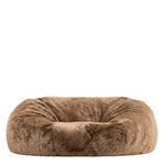 Cloud Giant Faux Fur Bean Bag 2-seater | Beige