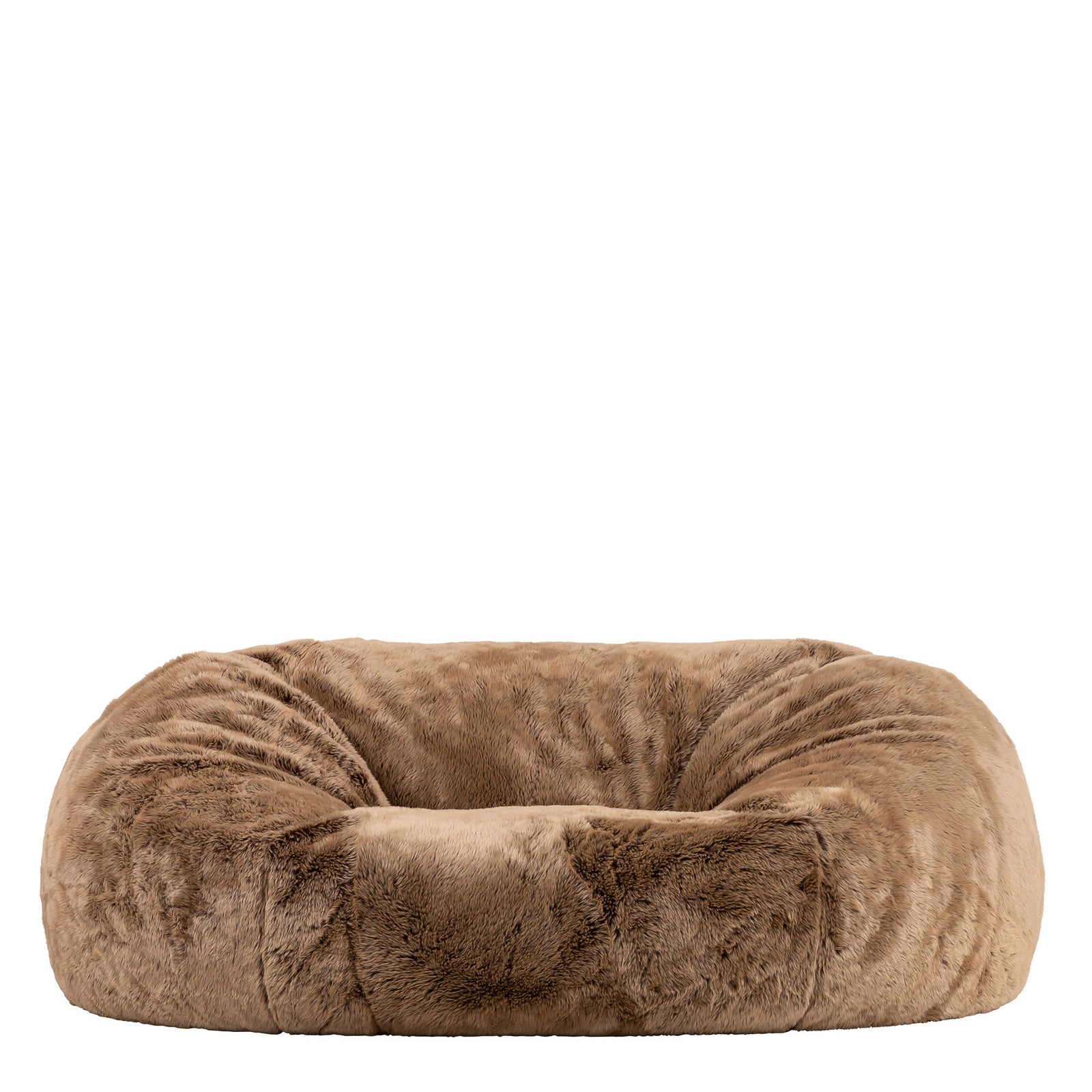 Cloud Giant Faux Fur Bean Bag 2-seater | Beige