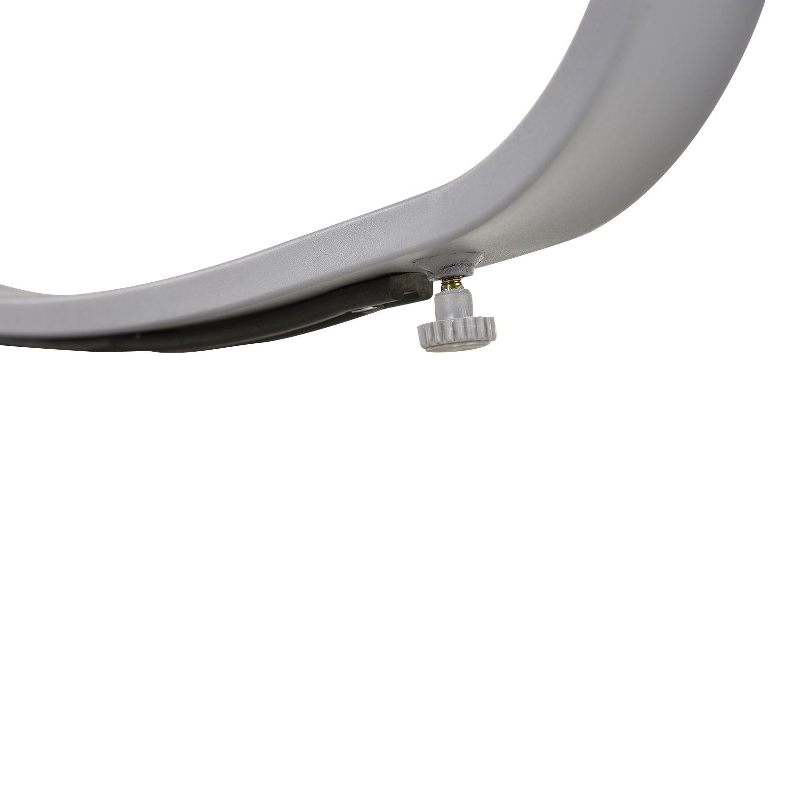 Metal Rocking Chair Lounger, High Back, Black