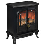 Free Standing Electric Fireplace Stove With Led Fire Flame