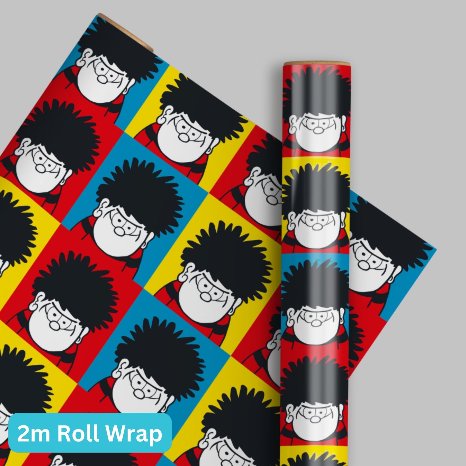 2m Roll Birthday Wrapping Paper