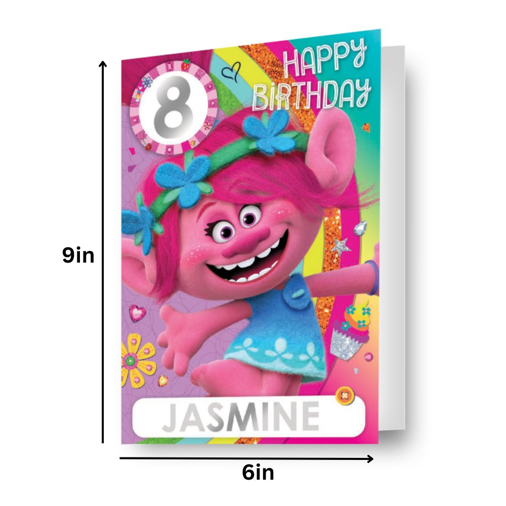 Personalise Birthday Card With Sticker Sheet Official Product