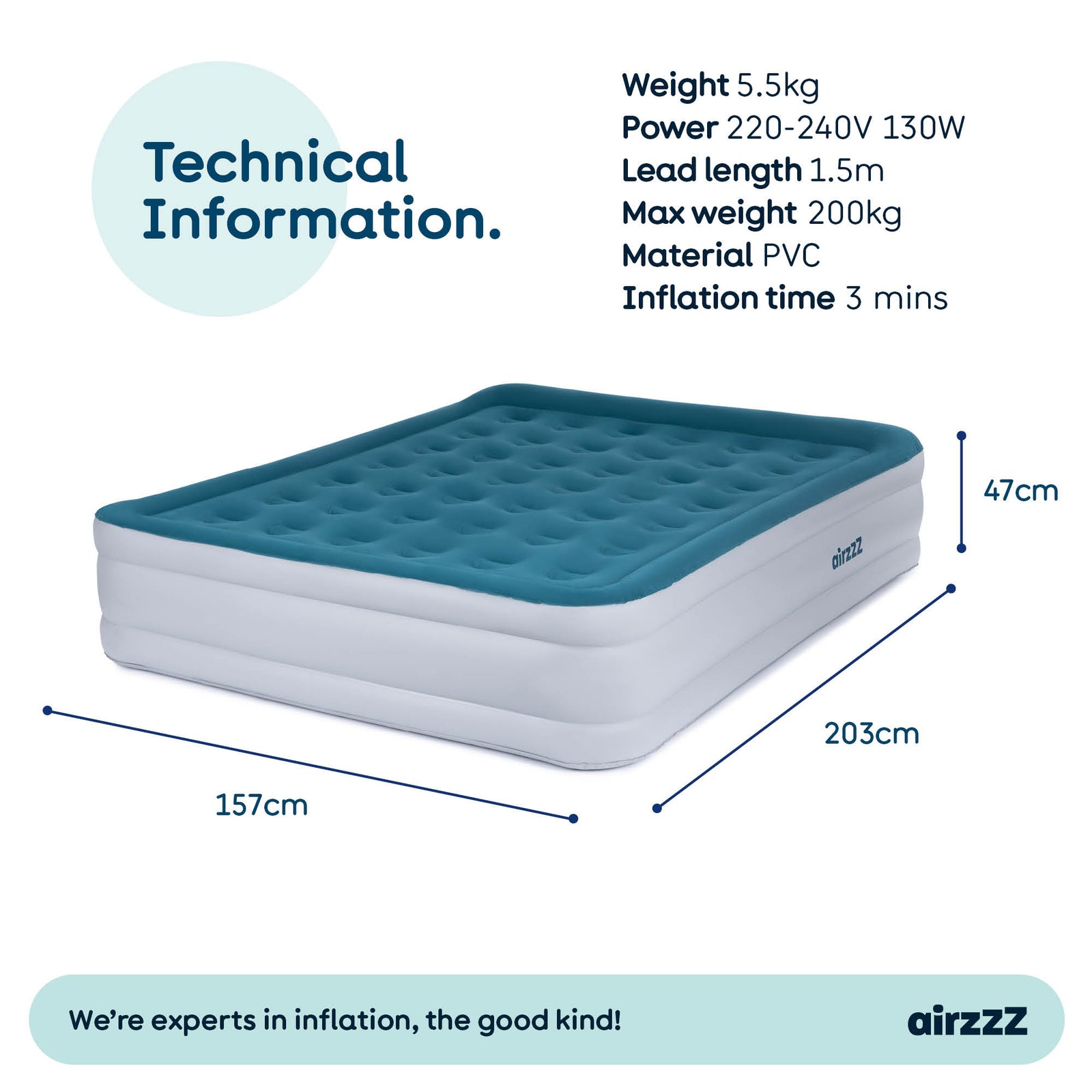 Slumberplus Double Air Bed