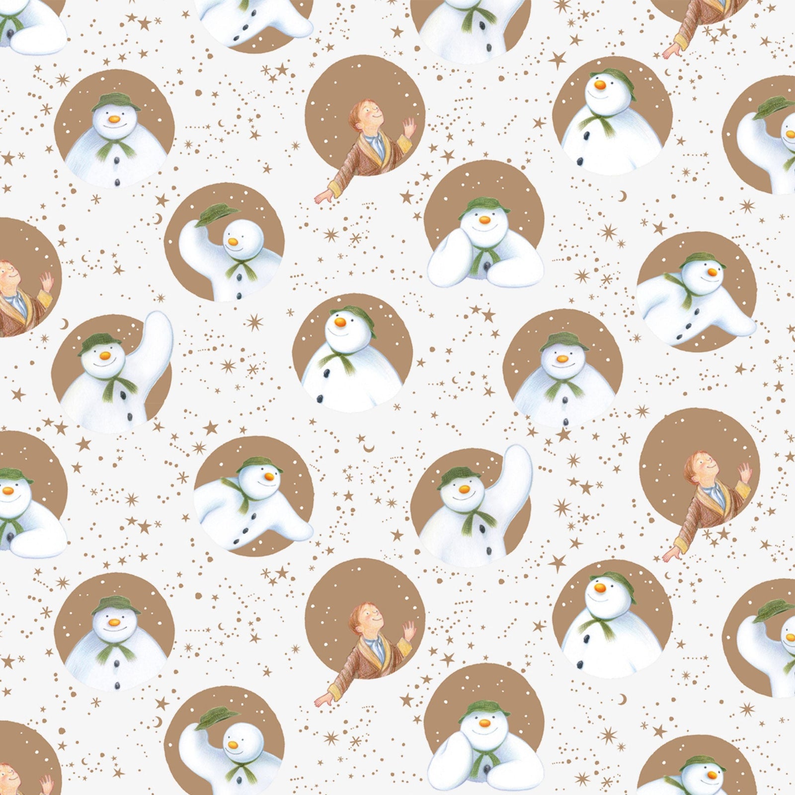 Christmas Gift Wrap, 4 Sheet 4 Tag, Official Product