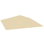 3x3m Gazebo Canopy Replacement Cover With Drain Holes Upf30+ | Beige