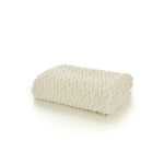 Tadcaster Supersoft Warm Chevron Designn Throw – 140x180cm Blanket | 140cm x 180cm | Cream