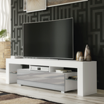 Aria Tv Unit 160cm With Led Lights | Grey