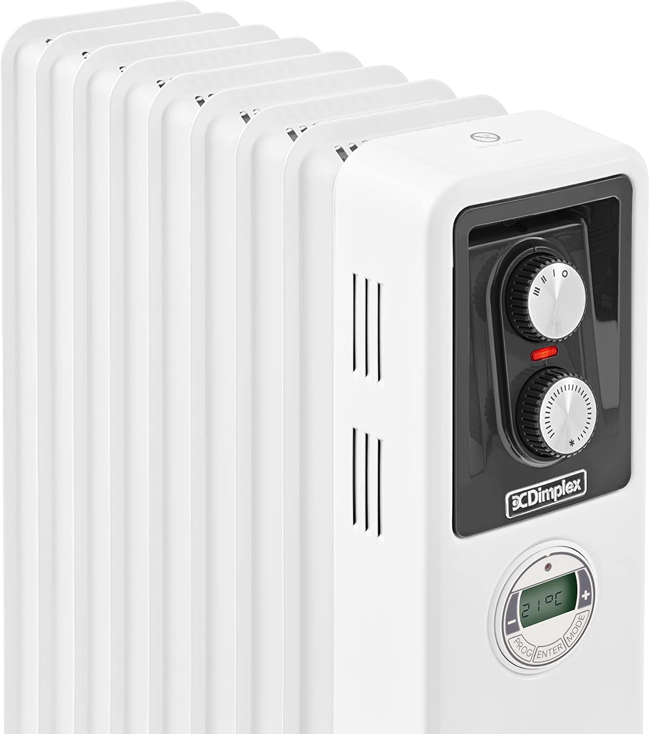 Oil Free Column Radiator, 2000w Heater