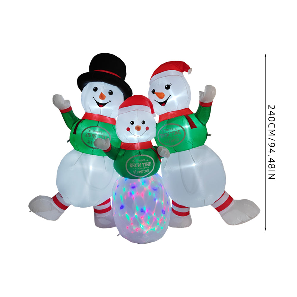 2.4m H Christmas Inflatable Model Decoration