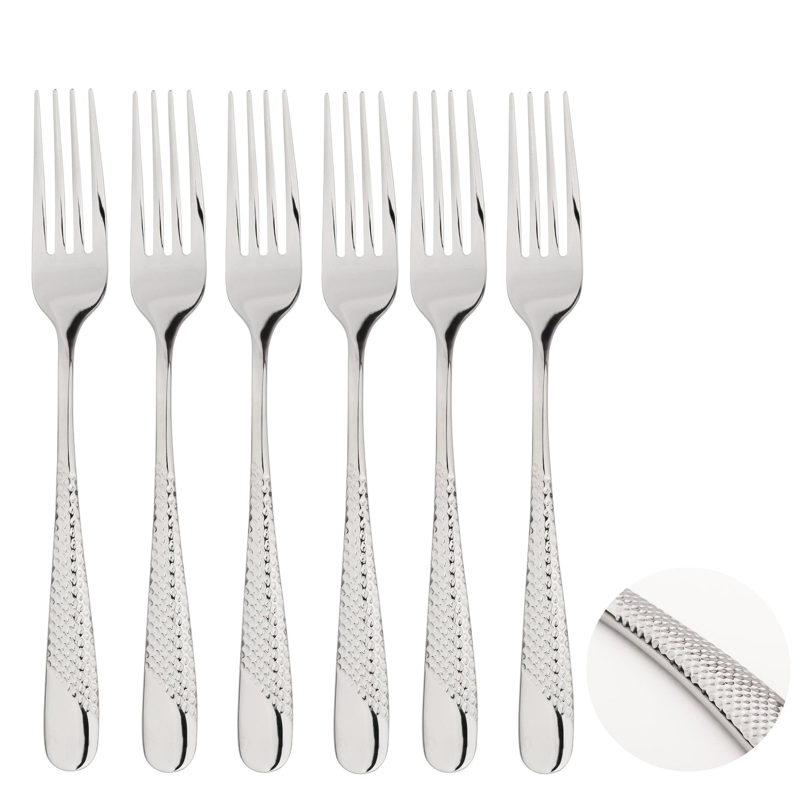 Cutlery 18/8 Stainless Steel Fork Palace | Set-of-6 | Silver