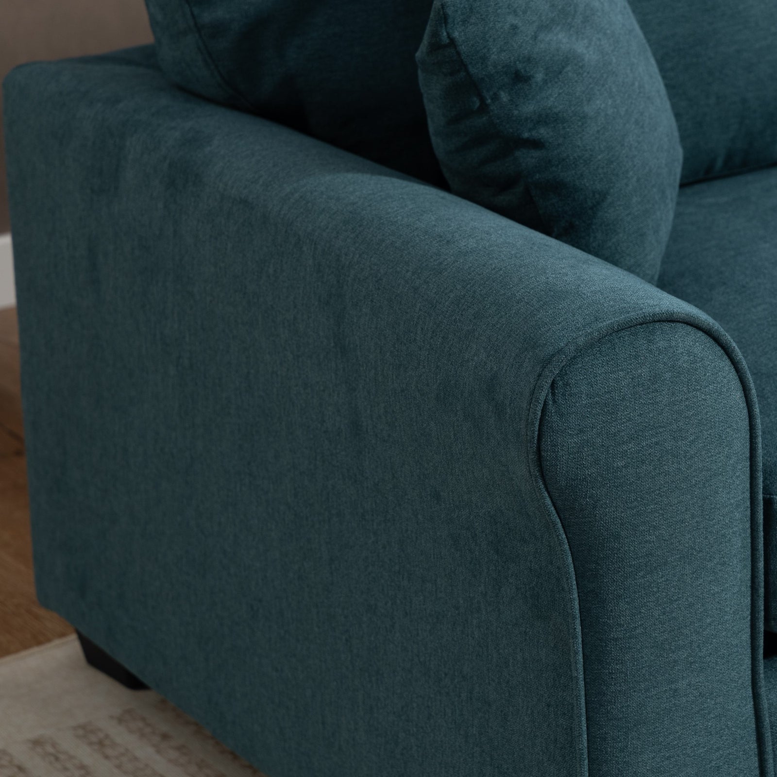 Lewiston Fabric Pull Out Sofabed | Teal
