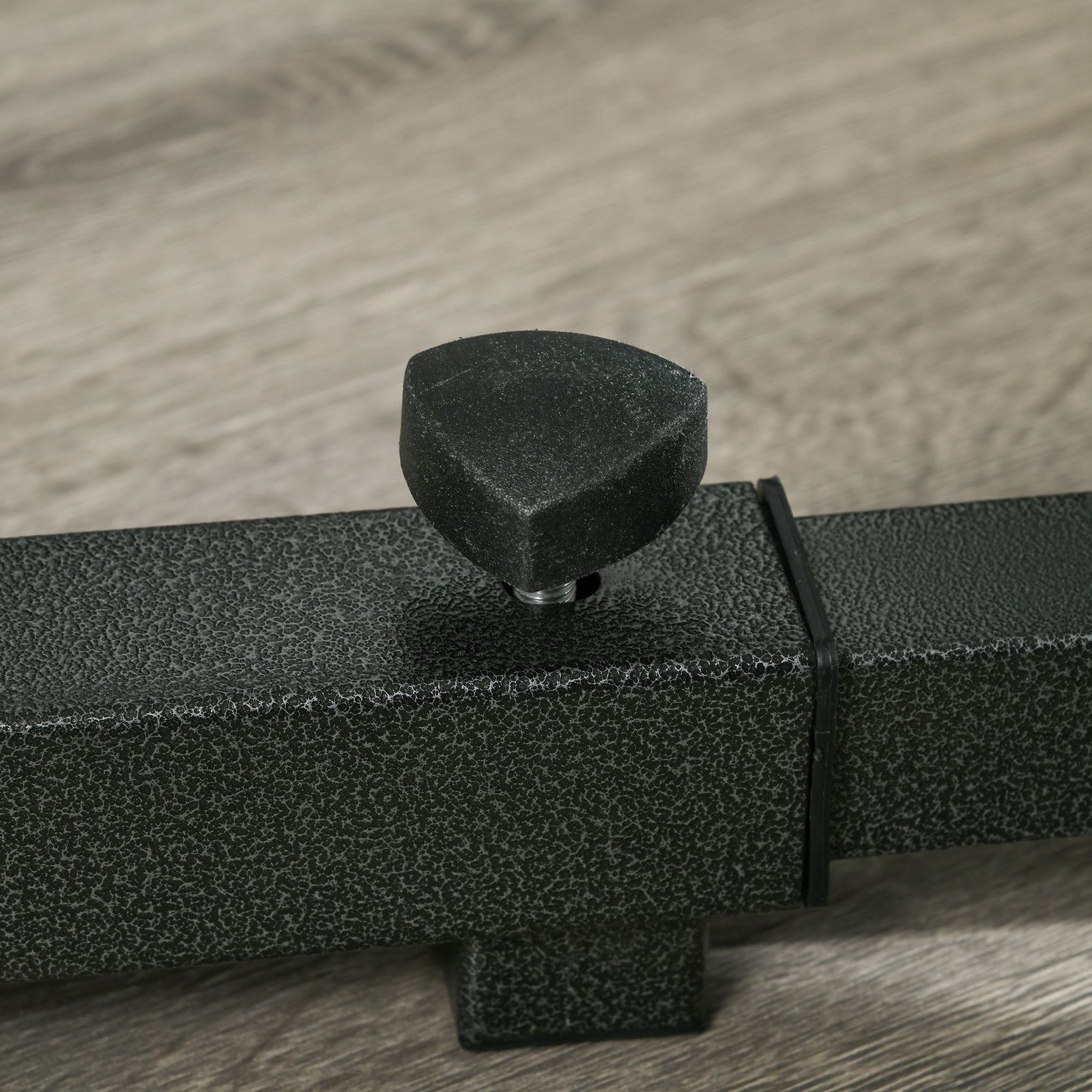 Heavy-duty Squat Rack Adjustable Weight Barbell Stand | Black