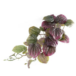 Artificial 35cm Trailing Purple Potted Pothos Plant