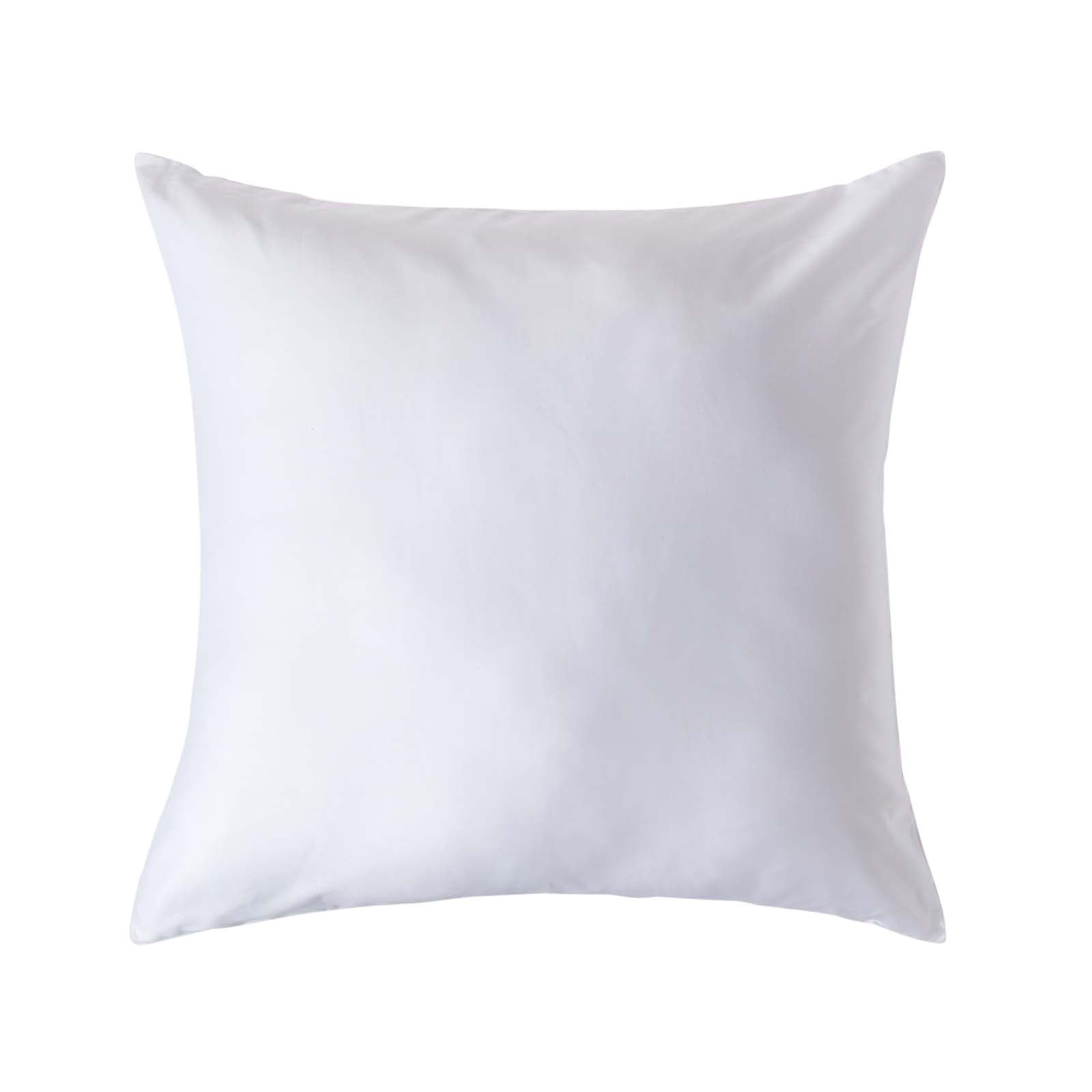 Organic Cotton European Size Pillowcase 400 Tc | 80cm x 80cm | White