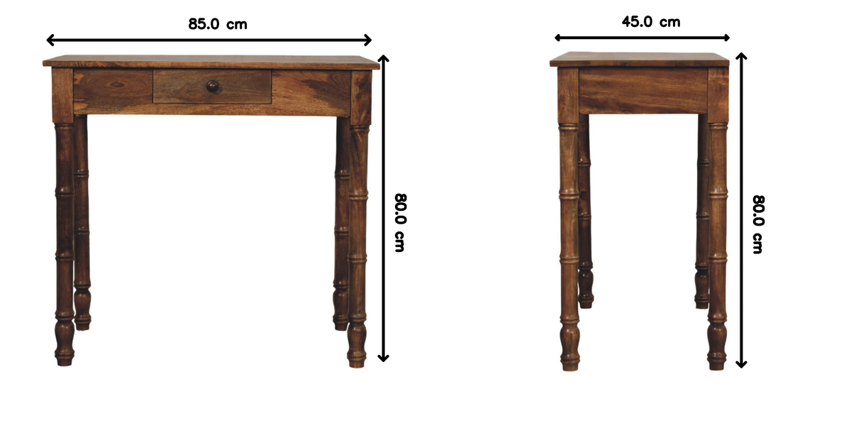 Solid Wood Bamboo Writing Desk