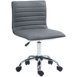 Ergonomic Executive Chair Armless | Dark Gray