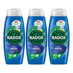 Body Wash & Shampoo 2in1 Feel Awake Men With Fennel & Sea Minerals 450ml, 3pk | 3 | Blue