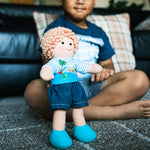 Robin - Medium Soft Plush Ragdoll, 34cm Tall
