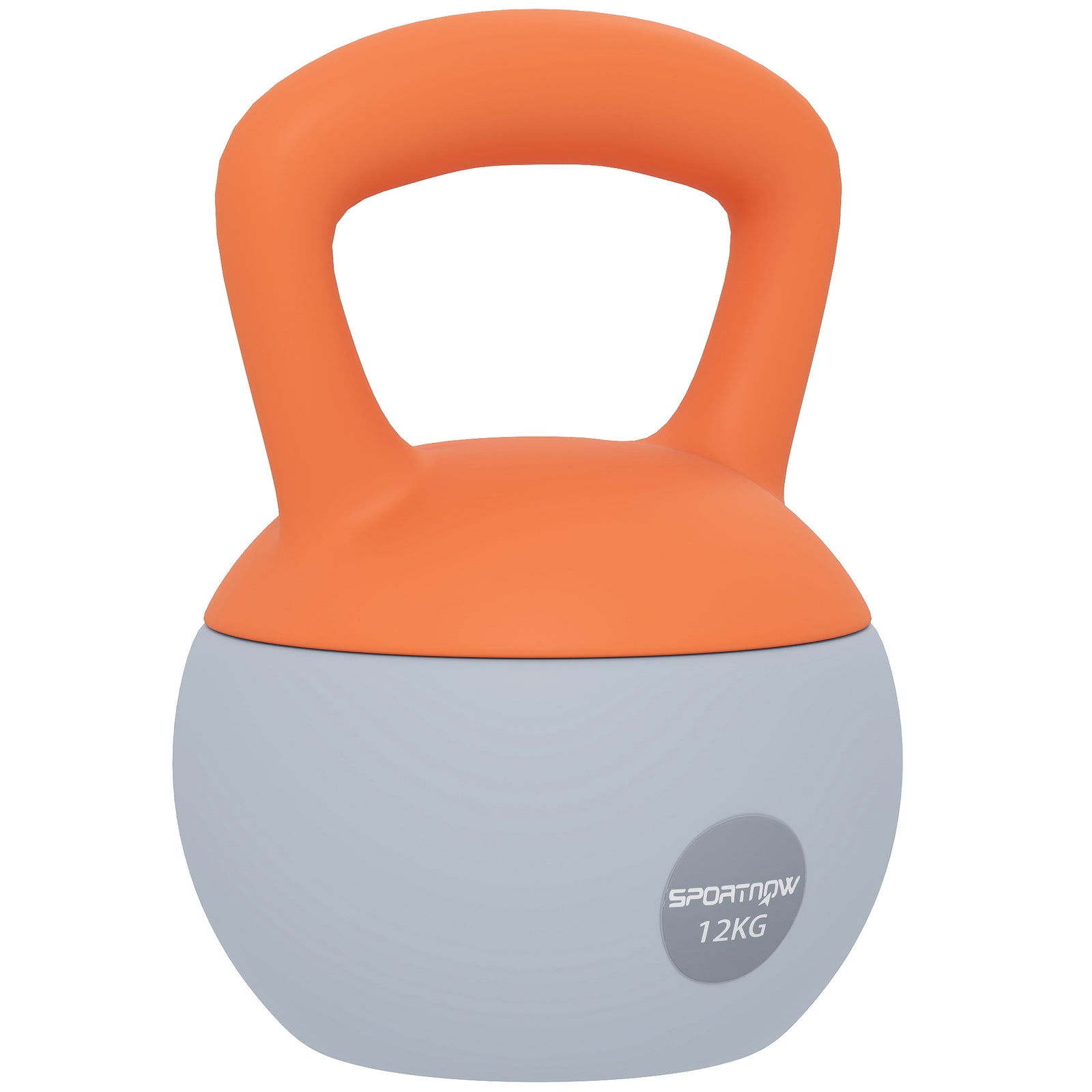 Kettlebell W/ Soft Body, Non-slip Handle | 12kg | Orange