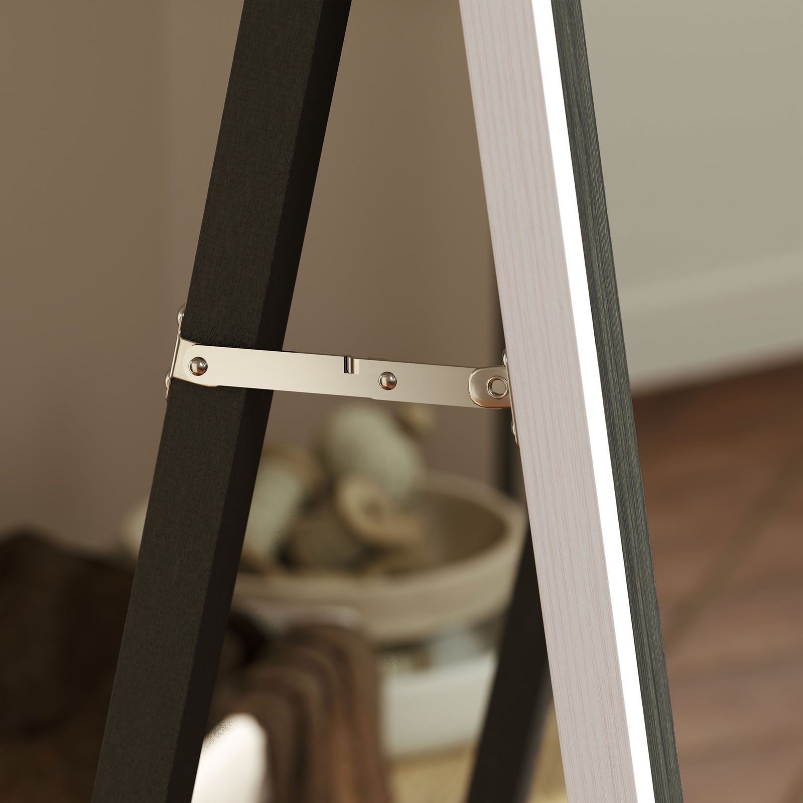 Full Length Mirror, Standing Leaning Wall | Grey