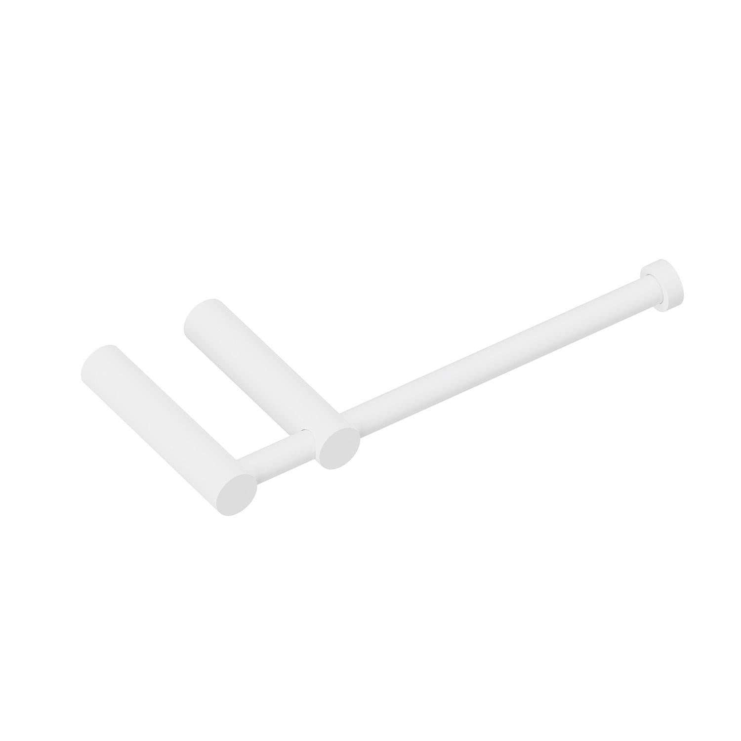 Toilet Roll Holder, Logic Collection | Matte White