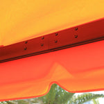 3m X 3.6m Aluminium Gazebo Canopy Patio Marquee Party Tent | Orange