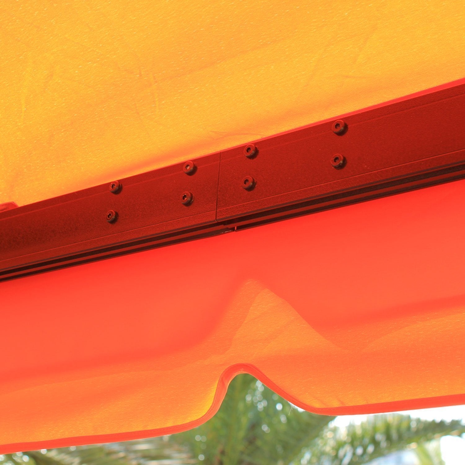 3m X 3.6m Aluminium Gazebo Canopy Patio Marquee Party Tent | Orange
