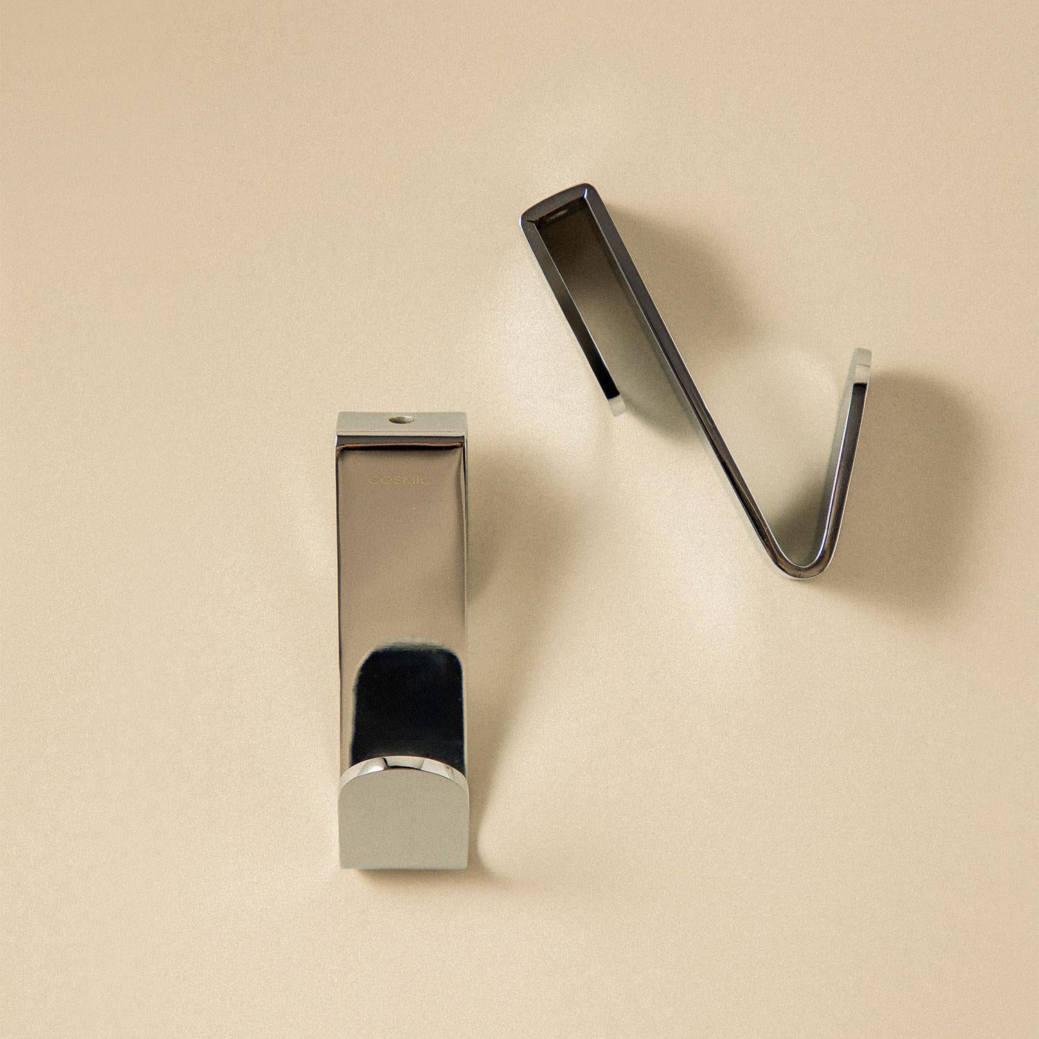 Towel Hook, Robe Hook, Coat Hook, 2 Pieces Chrome Architect S+ Collection