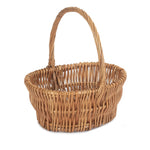 Double Steamed Vertical Weave Shopping Basket | Large | Brown