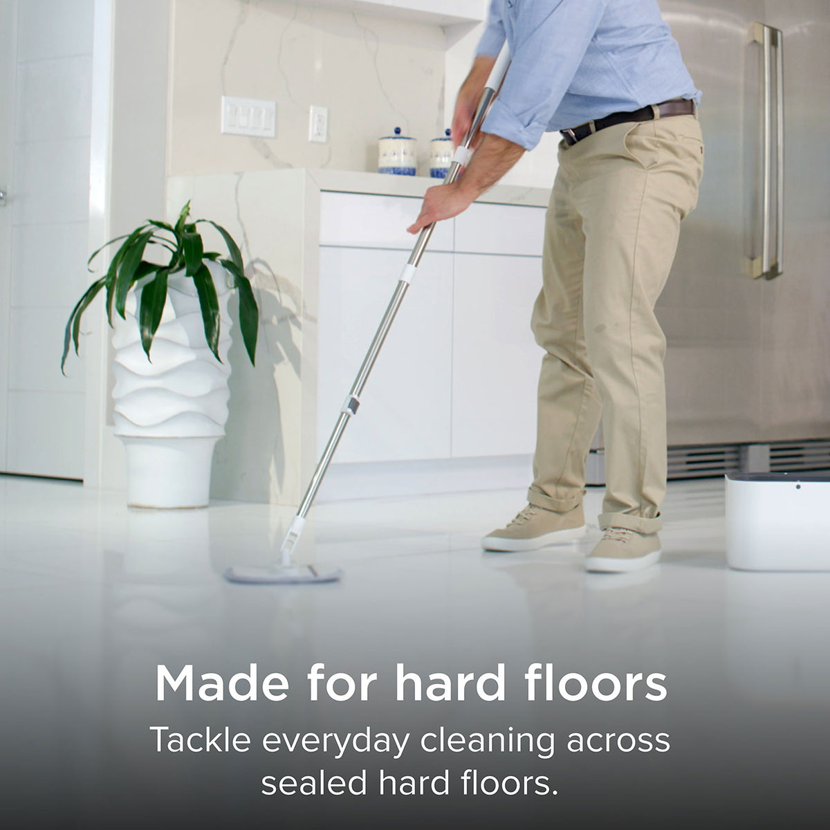Whistle Mop Self Cleaning Mop System