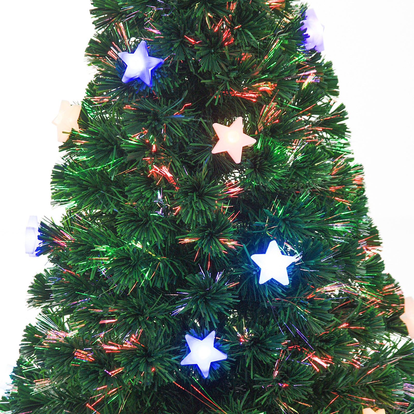 4/5ft Prelit Artificial Christmas Tree Star Led | 5ft | Green