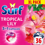 3 In 1 Laundry Washing Detergent Capsules Tropical Lily | Set of 2