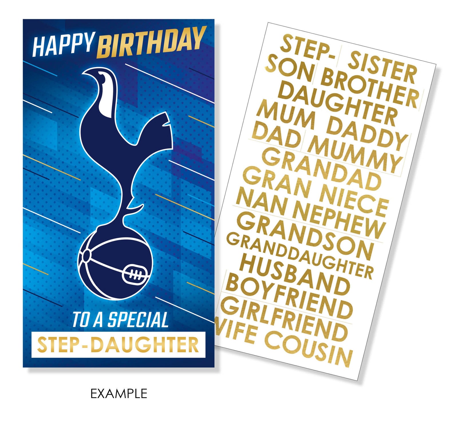 Personalise Birthday Card With Sticker Sheet Official Product