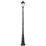 2.4 M Garden Lamp Post Light With Aluminium Frame