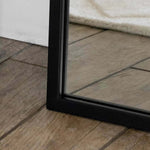 Akiko - Black Metal Arched Mirror | 180cm x 105cm
