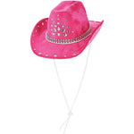 Rhinestone Cowboy Hat | Hot Pink