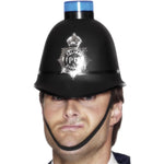 Police Helmet With Flashing Siren Light