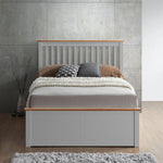 Malmo Wooden Ottoman Bed | King | Grey
