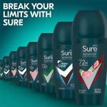 Men Antiperspirant Deo Roll On 72h Nonstop Protection Ultra Fresh 50ml, 6pk | 6