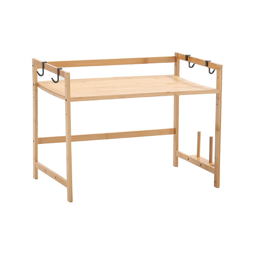 Free Standing Kitchen Organizer Storage Shelf Spice Jars Rack