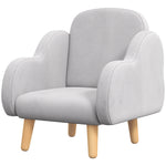 Cloud-shaped Toddler Armchair, Kids Chair, 1.5-3 Years