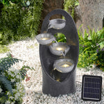 4-tier Cascading Fountain Garden Water Feature