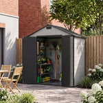 Breeins 8x4 Ft Large Garden Storage Shed