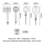 3-speed 20w Electric Hand Mixer Set With 250ml Mini Chopper
