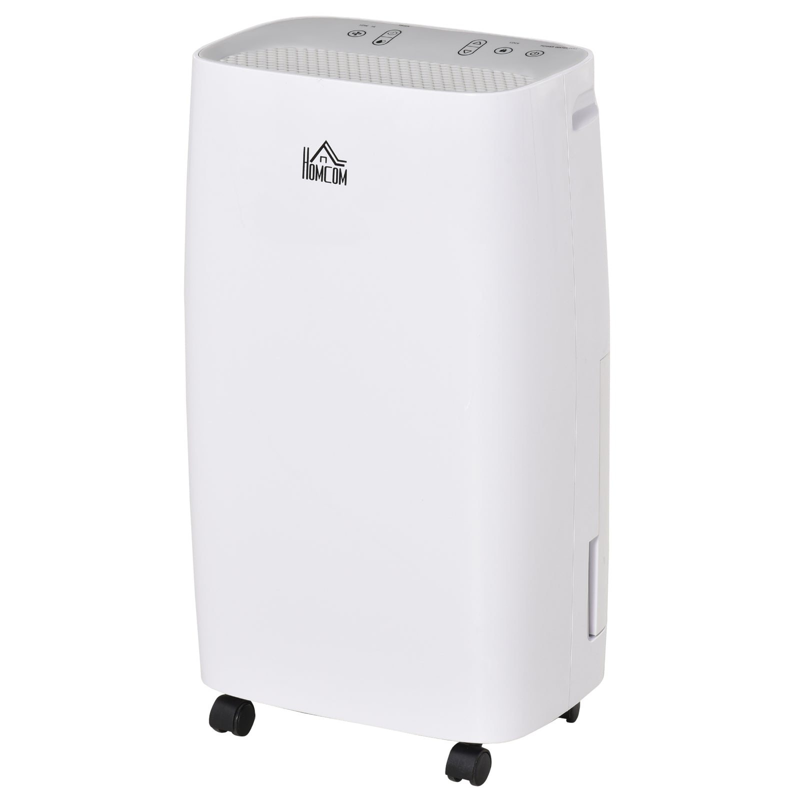 12l Per Day 2500ml Dehumidifier With 24h Timer And 2 Speed