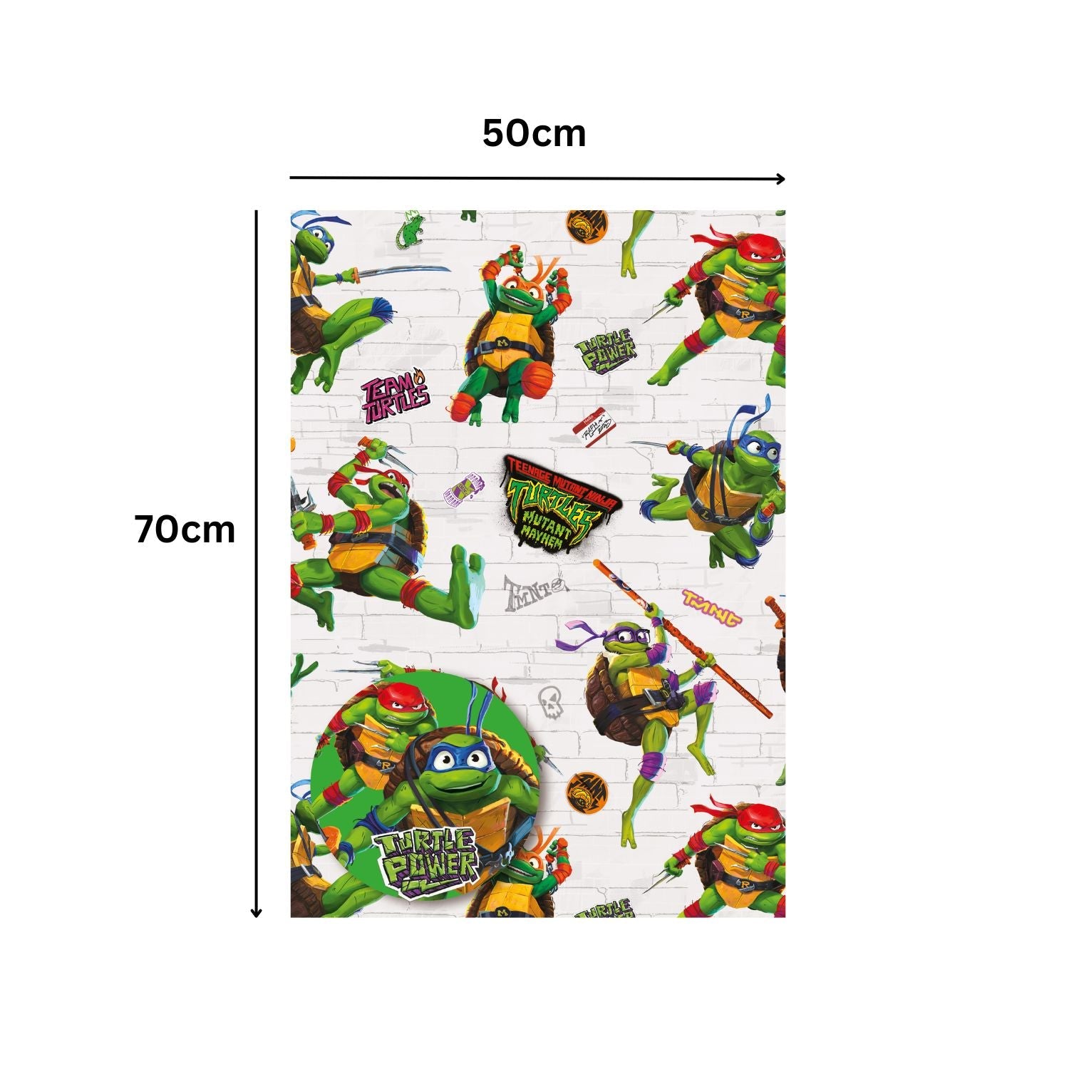 2 Sheets & 2 Tags Wrapping Paper