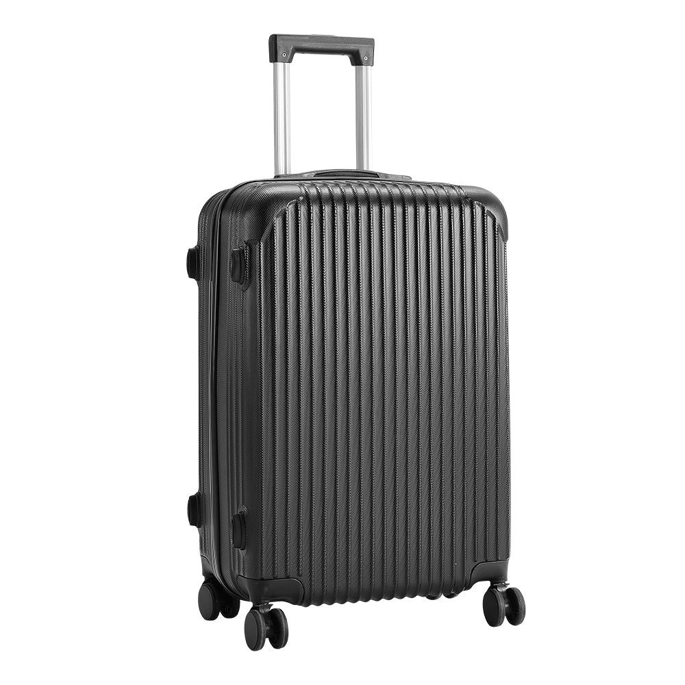 Hardshell Spinner Wheel Luggage Travel Suitcase | Black