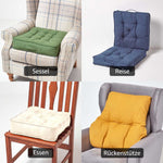 Faux Suede Armchair Booster Cushion | 50cm x 50cm | Black