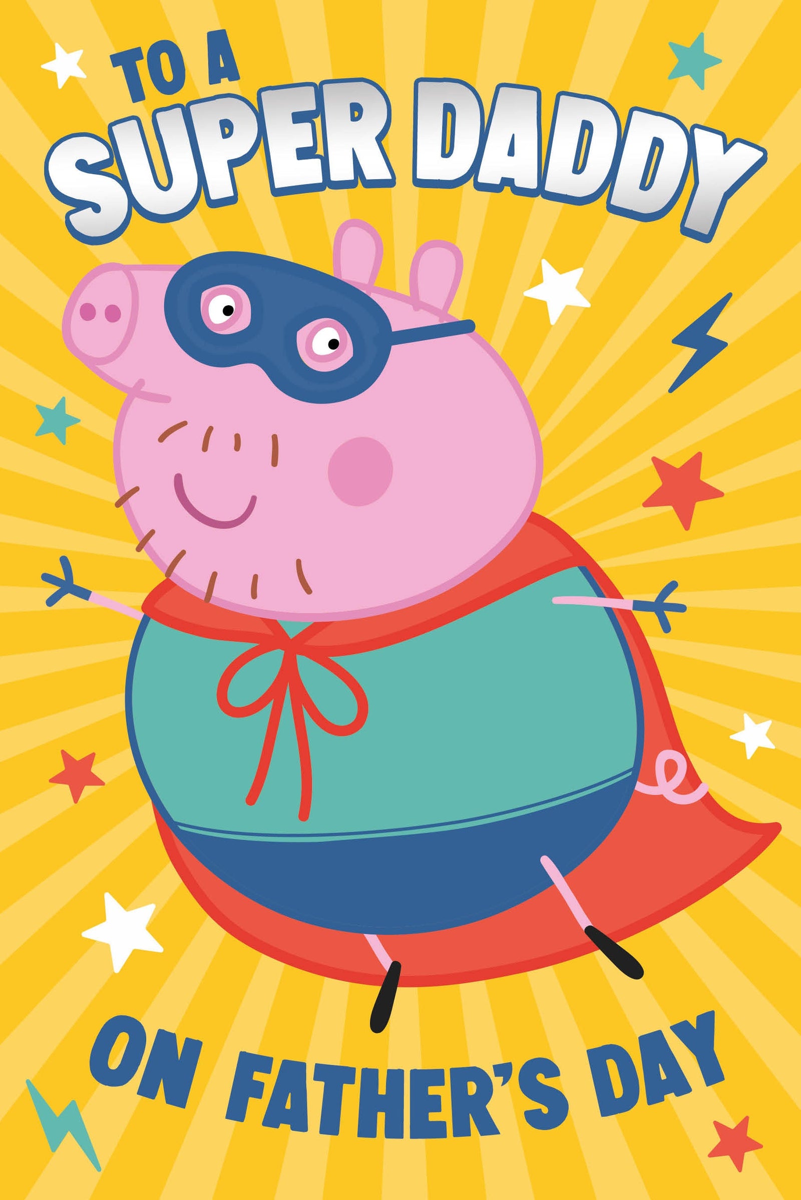 Super Daddy' Father's Day Card Official Product